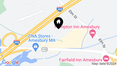 Map of 35 Rocky Hill Rd, Amesbury MA, 01913