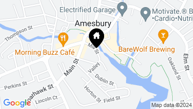 Map of 31 Mill St, Amesbury MA, 01913