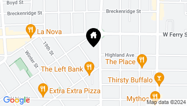 Map of 432 Richmond Avenue, Buffalo NY, 14222