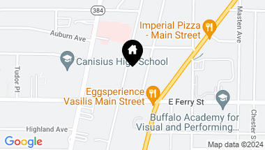 Map of 509 Linwood Avenue, Buffalo NY, 14209