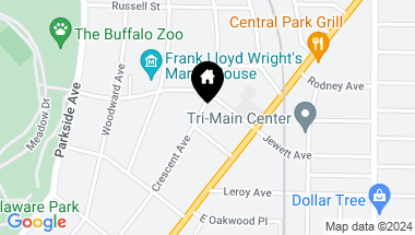 Map of 277 Crescent Avenue, Buffalo NY, 14214