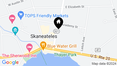 Map of 22 State Street, Skaneateles NY, 13152