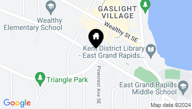 Map of 797 Bagley Avenue SE, 9, East Grand Rapids MI, 49506