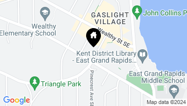 Map of 793 Bagley Avenue SE, 10, East Grand Rapids MI, 49506
