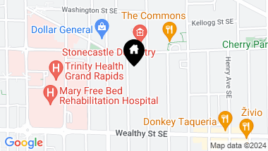 Map of 232 Morris Avenue SE, Grand Rapids MI, 49503