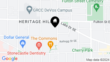 Map of 39 Union Avenue SE, Grand Rapids MI, 49503