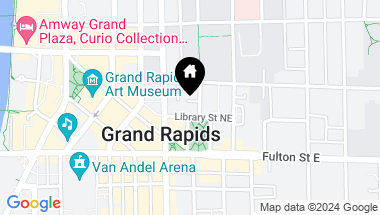 Map of 27 Library Street SE, 508, Grand Rapids MI, 49503