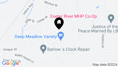 Map of 9 Willow Street, Exeter NH, 03833