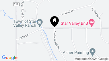 Map of LOT 18 CEDAR CREEK Drive, Star Valley Ranch WY, 83127