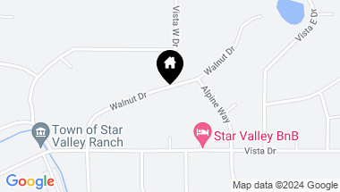 Map of 266 WALNUT DRIVE, Star Valley Ranch WY, 83127