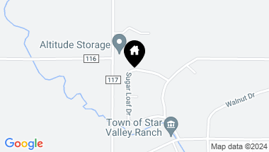 Map of 236 SUGAR LOAF Drive, Star Valley Ranch WY, 83127