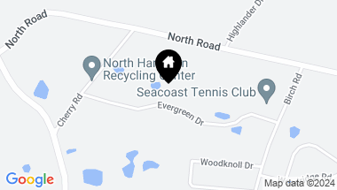 Map of 13 Evergreen Drive, North Hampton NH, 03862