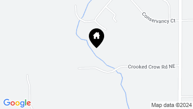 Map of 8929 Crooked Crow Road NE, Ada MI, 49301