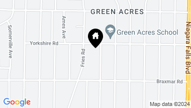 Map of 142 Greenleaf Avenue, Tonawanda - Town NY, 14150
