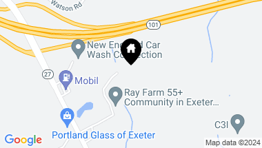 Map of 32 Willey Creek Road Unit: 302, Exeter NH, 03833