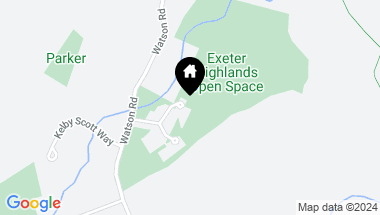 Map of 13 Oak Hill Lane, Exeter NH, 03833