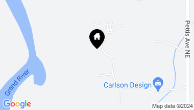 Map of 5310 Canyon River Drive NE, Ada MI, 49301