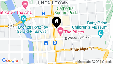 Map of 730 N St, Milwaukee WI, 53202