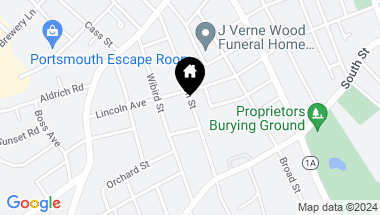 Map of 492 Union Street, Portsmouth NH, 03801