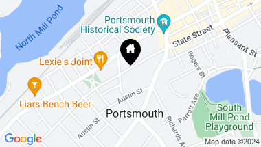 Map of 608 State Street, Portsmouth NH, 03801