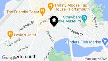 Map of 152 Court Street, Portsmouth NH, 03801
