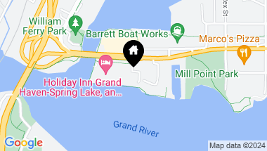 Map of 114 Millpoint Drive, 14, Spring Lake MI, 49456
