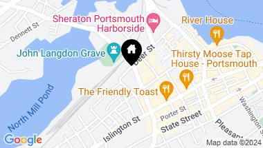 Map of 50 Maplewood Avenue Unit: 209, Portsmouth NH, 03801