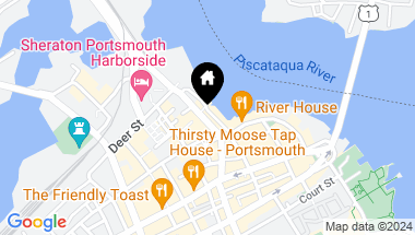Map of 129 Market Street Unit: E, Portsmouth NH, 03801