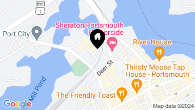 Map of 233 VAUGHAN Street Unit: 201, Portsmouth NH, 03801