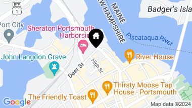 Map of 28 Deer Street Unit: Suite 302, Portsmouth NH, 03801