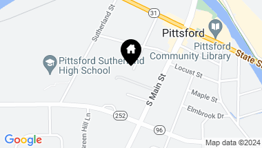Map of 5 Stonegate Lane, Pittsford NY, 14534