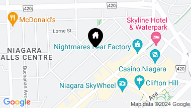 Map of 5077 Centre St, Niagara Falls Ontario, L2G 3N8