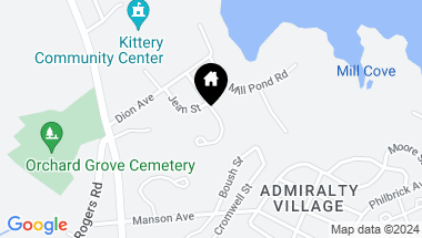 Map of 16 Debra Lane, Kittery ME, 03904