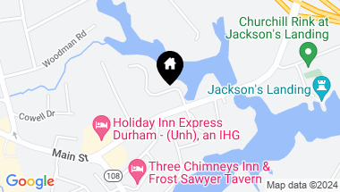 Map of 10 Young Drive, Durham NH, 03824