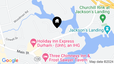 Map of 7 Young Drive, Durham NH, 03824