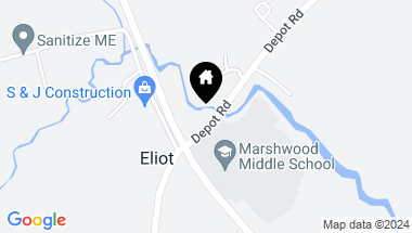 Map of 185 Depot Road, Eliot ME, 03903