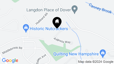 Map of 29 Augusta Way, Dover NH, 03820