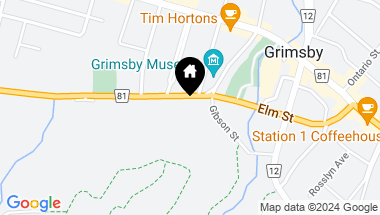 Map of 129 Main St W, Grimsby Ontario, L3M 1S1