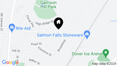 Map of 2 Rose Street, Dover NH, 03820