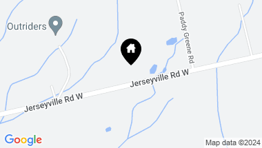 Map of 1043 JERSEYVILLE Road W, Ancaster Ontario, L0R1R0