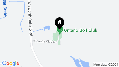 Map of 2101 Country Club Lane, Ontario NY, 14519
