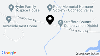 Map of 218 County Farm Road, Dover NH, 03820