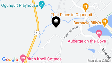 Map of 8 Rosebud Lane, Ogunquit ME, 03907