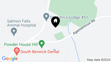 Map of 53 Agamenticus Road, South Berwick ME, 03908