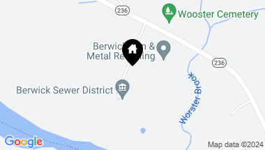 Map of 27 Powerhouse Road, Berwick ME, 03901