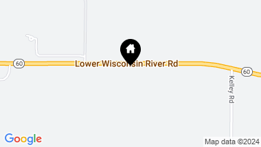 Map of W11519 Highway 60, Lodi WI, 53555