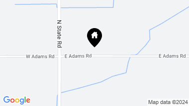 Map of 100 W Adams Road, Farwell MI, 48622