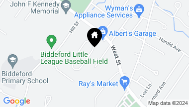 Map of 34 Greenfield Lane, Biddeford ME, 04005