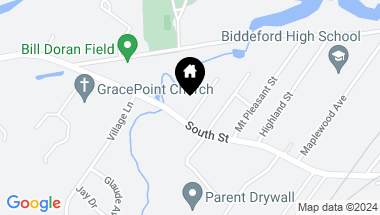 Map of 5 Brook Street, Biddeford ME, 04005