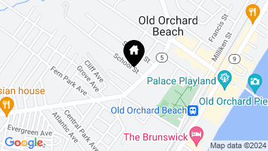 Map of 28 Saco Avenue, Old Orchard Beach ME, 04064